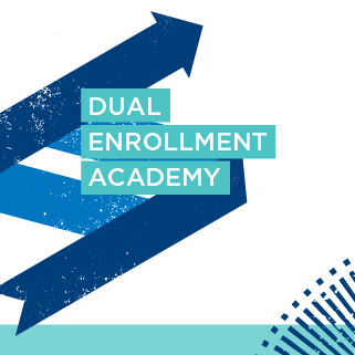 Dual Enrollment Academy graphic