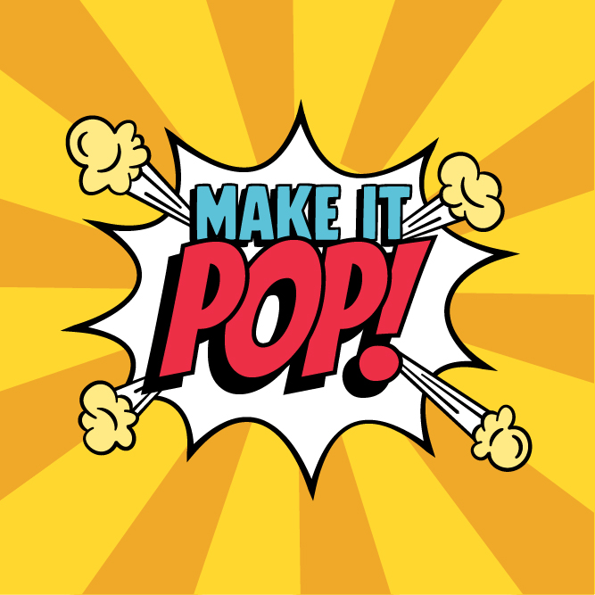 Pop art graphic