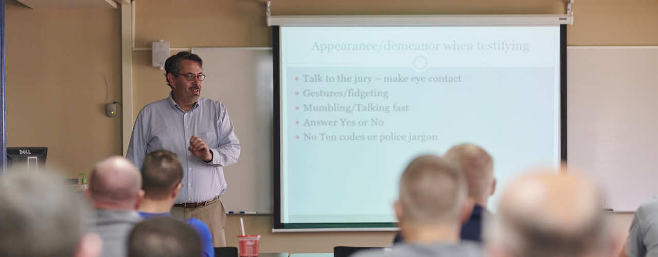 Criminal Justice Studies classroom