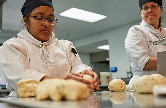 Culinary students